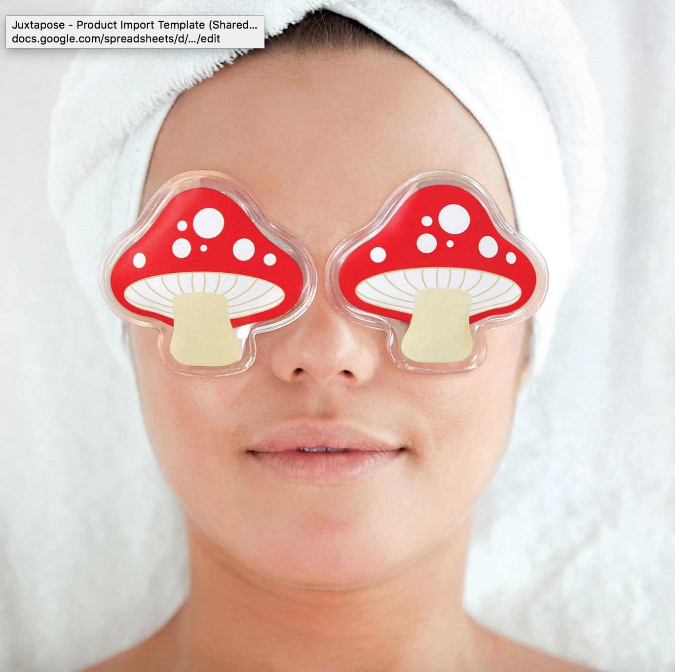 Chill Out Eye Pads Mushroom
