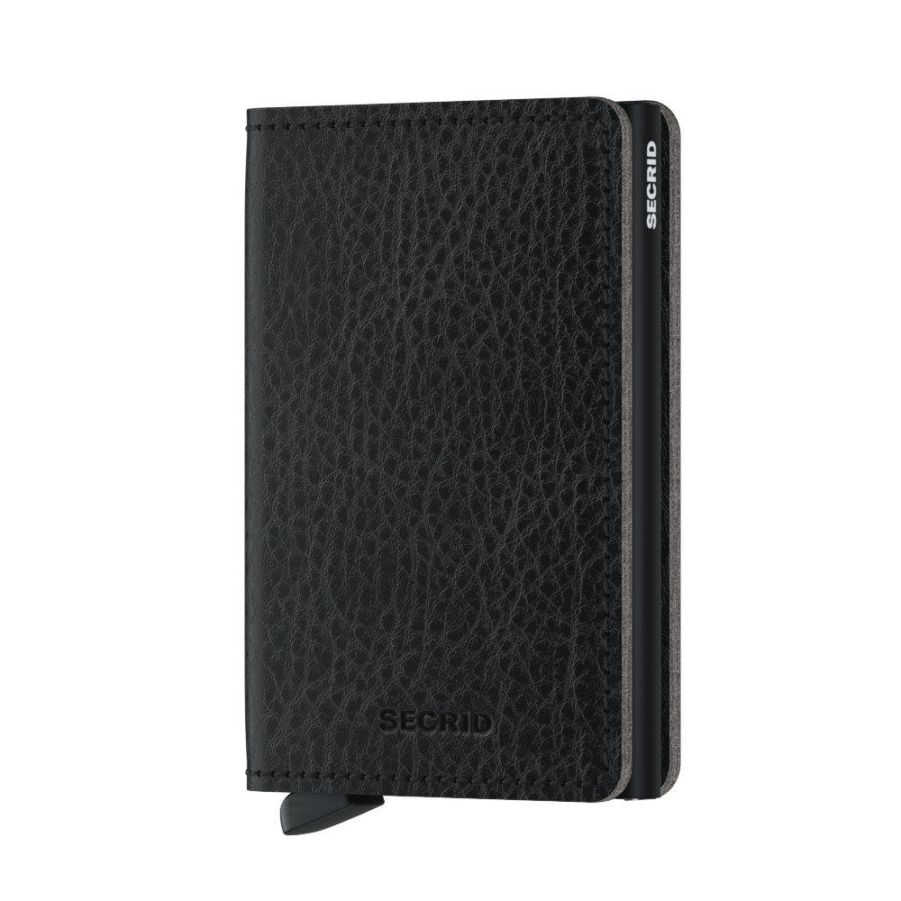Slimwallet Veg Black-Black