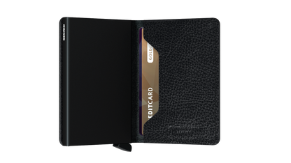 Slimwallet Veg Black-Black