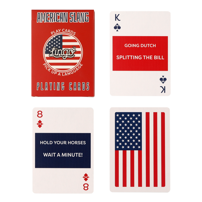 American Slang Lingo Cards