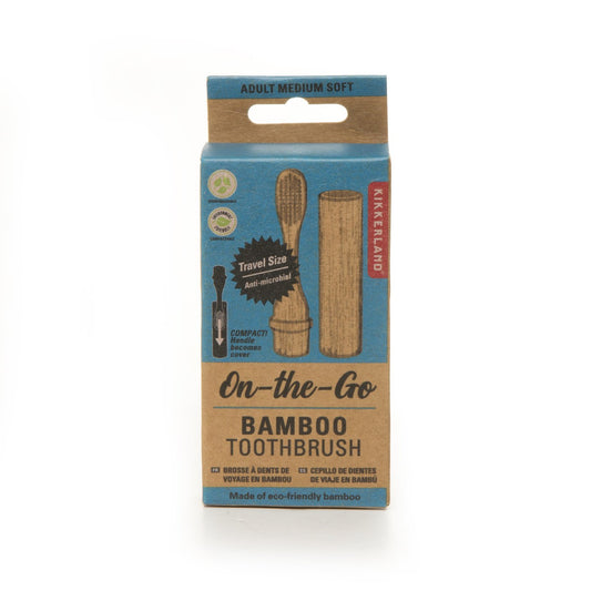 On The Go Bamboo Toothbrush