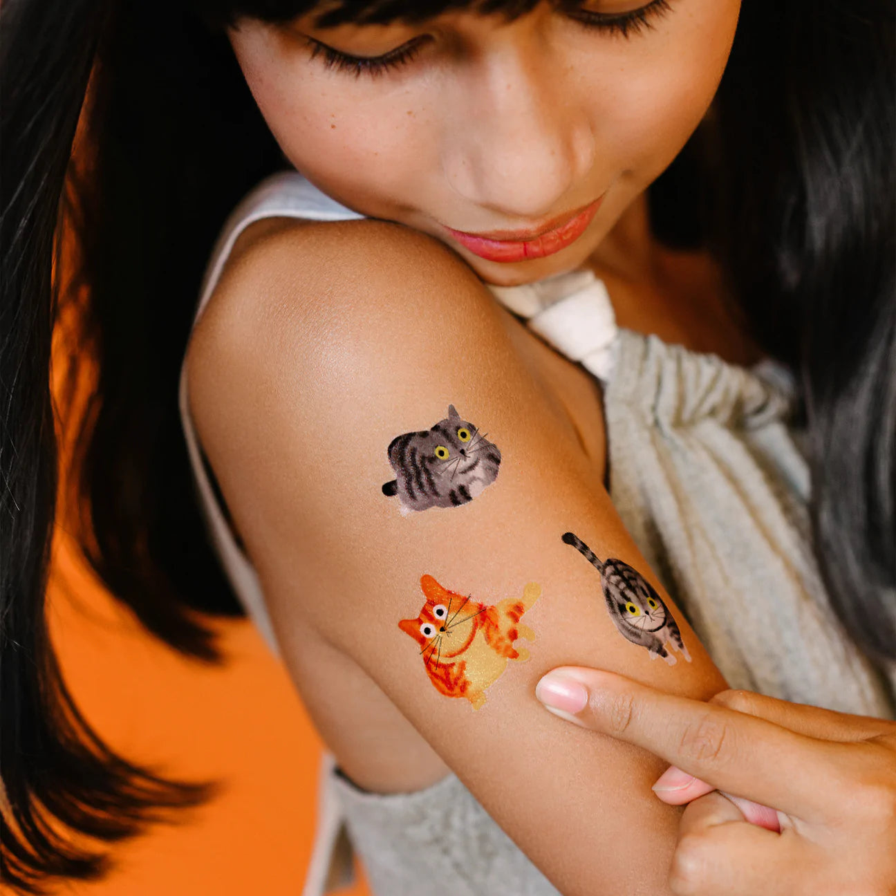 Furry Friends Temporary Tattoo Sheets