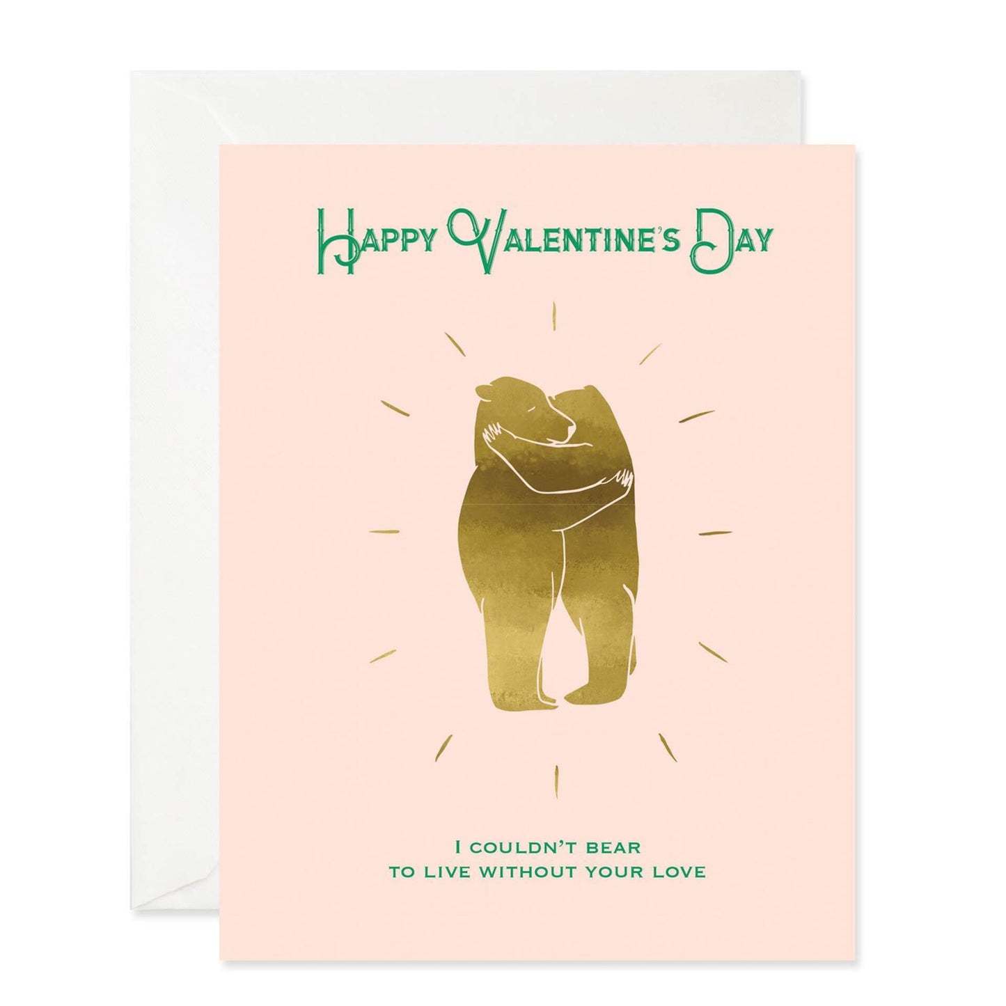 Bear Valentine Card