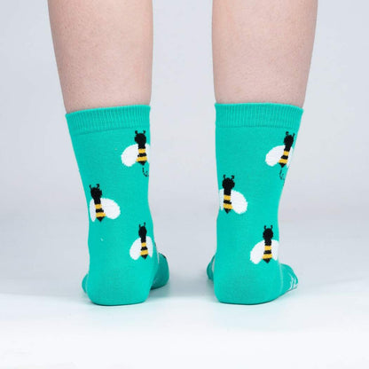 Women's Crew Bee Happy Socks