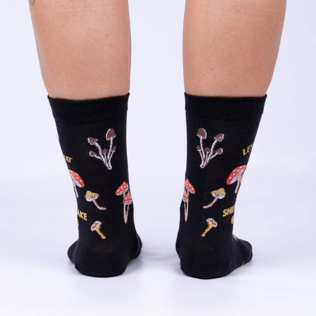 Women's Crew Let That Shitake Go Socks