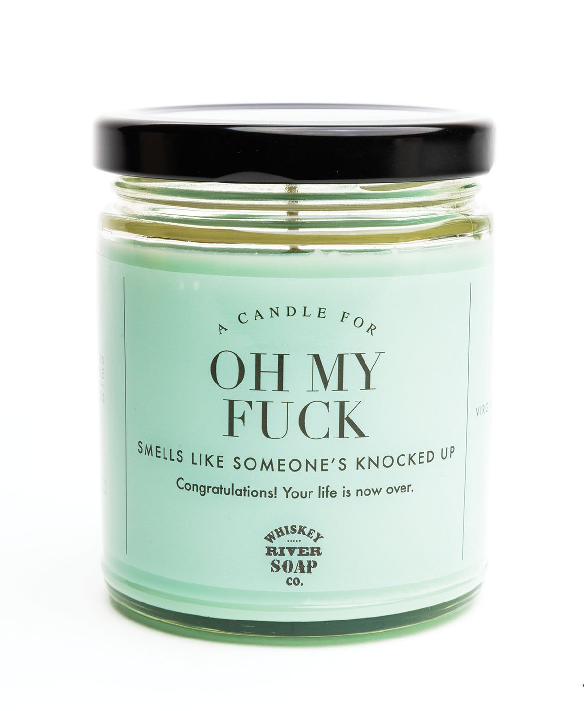 WTF Oh My Fuck Candle