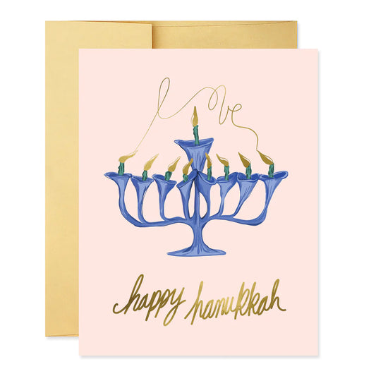 Hanukkah Love Card