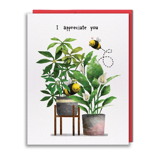 Appreciate Bees Card