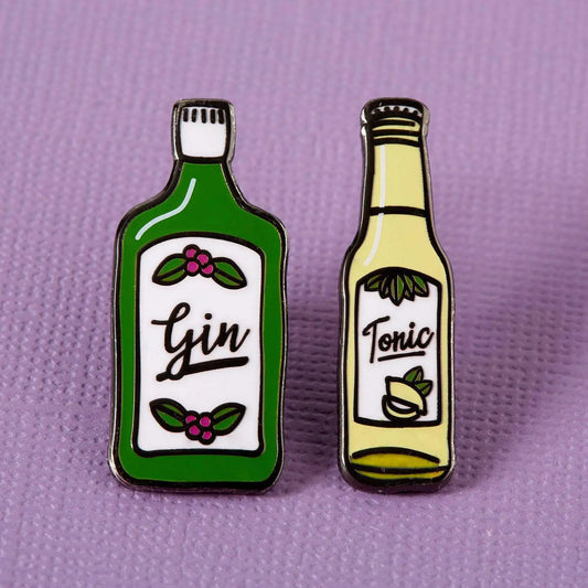 @24 Gin and Tonic Enamel Pin Set