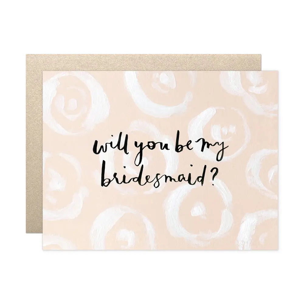 Be My Bridesmaid Card