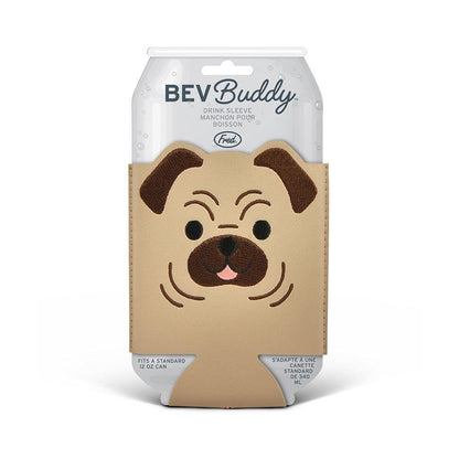 Bev Buddy - Dog Pug Drink Sleeve