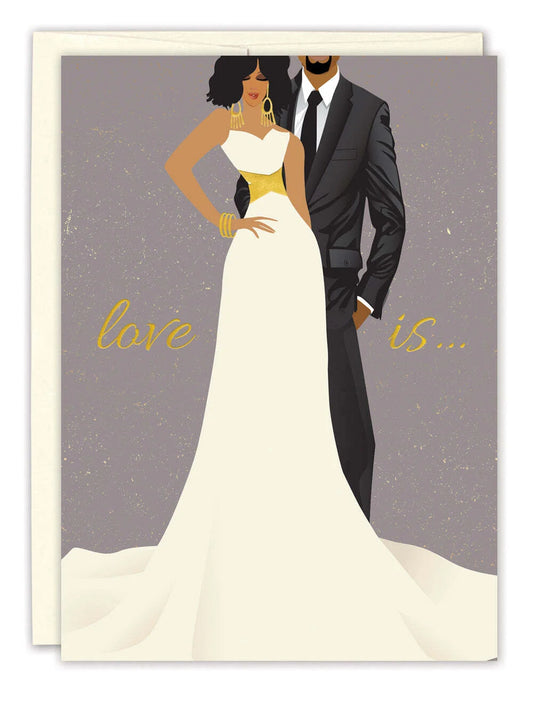 Love Is Wedding Card