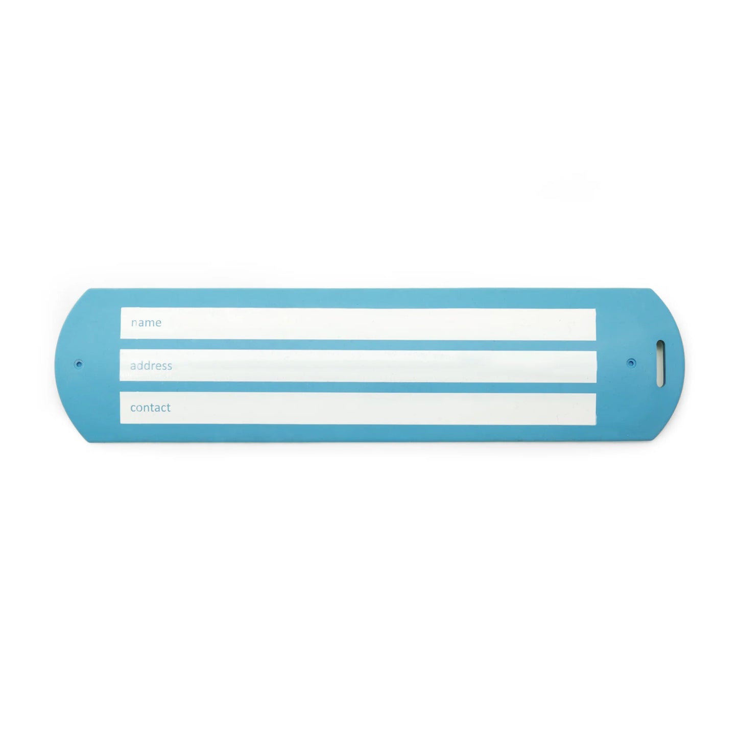 Blue Slap Luggage Tag