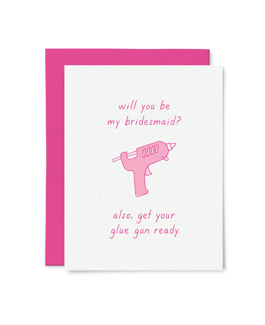 Will You Be My Diy Bridesmaid Card