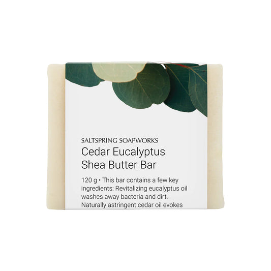 Cedar Eucalyptus Shea Butter Soap
