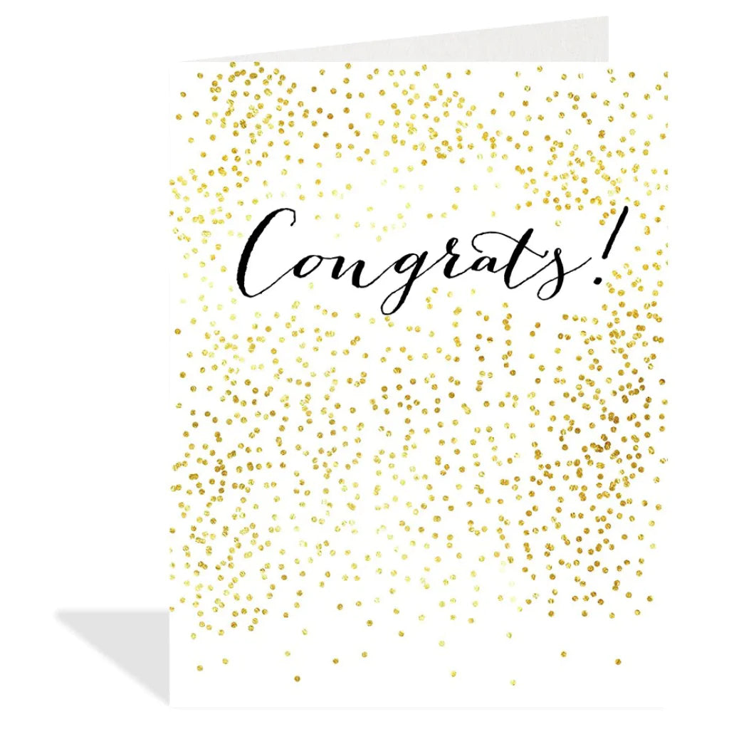 Congratulations Confetti Card