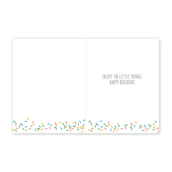 Pigeon Donut Birthday Card