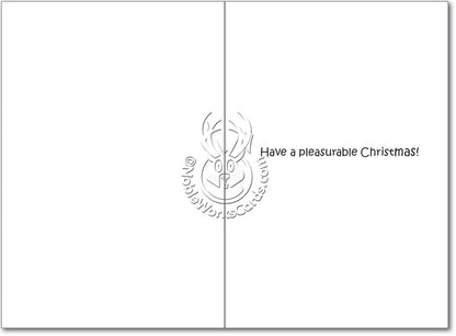 Doesn't Fit Christmas Card