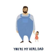 The Cardy Club Dad And Daughter Card