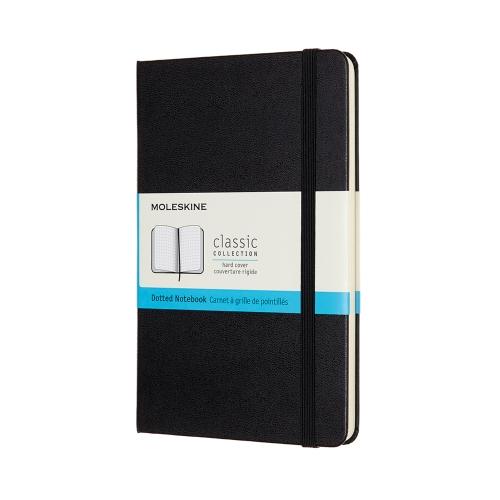 Classic Pocket Black Soft Cover Dot Notebook