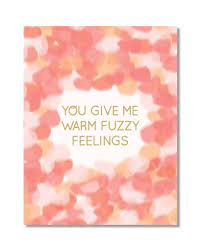 Designs By Val Fuzzy Feelings Card