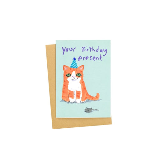 Your Birthday Present Card