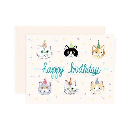 Birthday Cats Card