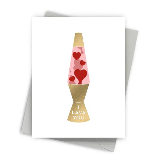 Lava Love Greeting Card