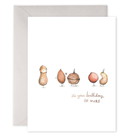 Go Nuts Birthday Card