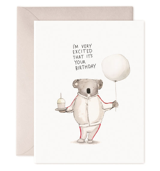 Koala Excitement Card