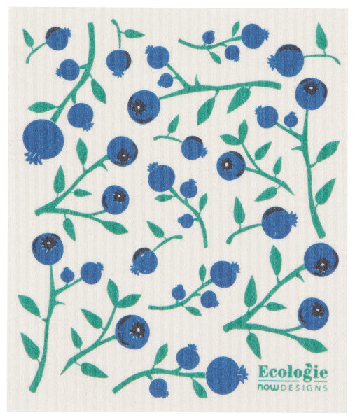 Swedish Dishcloth Blueberries