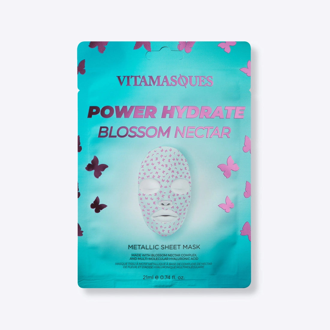 Power Hydrate Blossom Nectar Metallic Face Sheet Mask