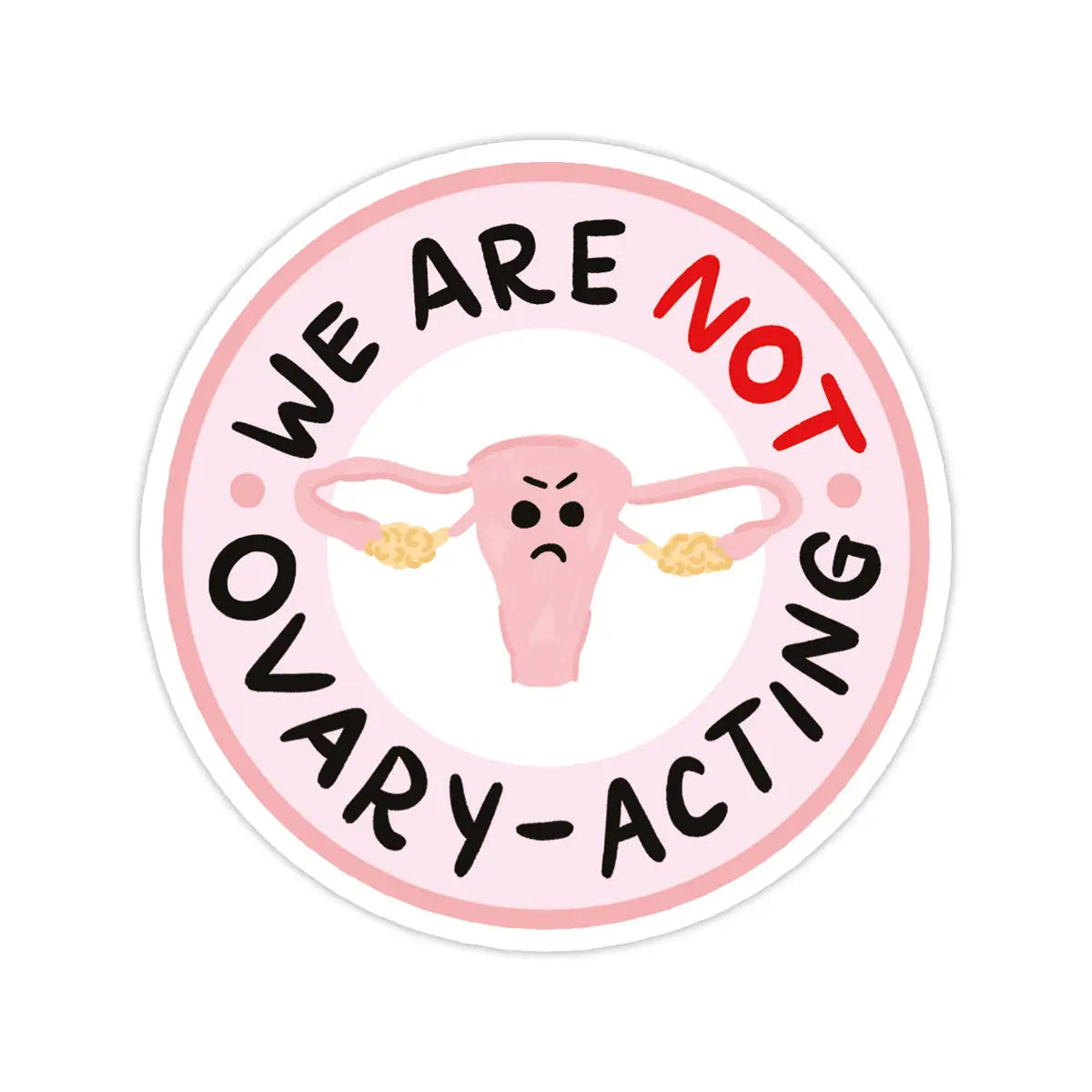 S48 Ovary-acting Sticker