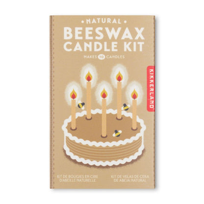 Natural Beeswax Candle Kit