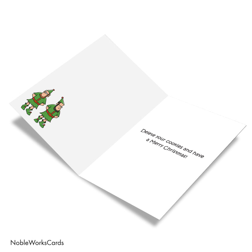 Browser History Christmas Card