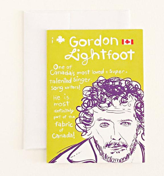 Gordon Lightfoot Card