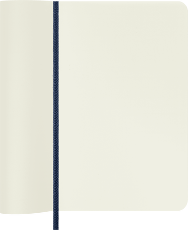 Classic Pocket Blue Soft Cover Plain Notebook