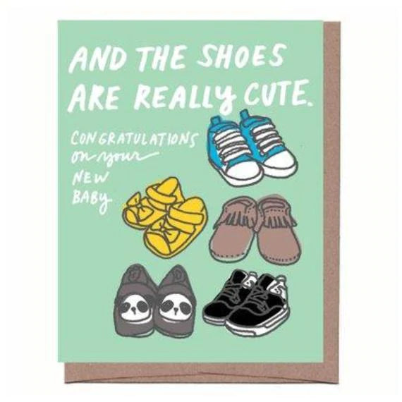 Baby Shoes Card