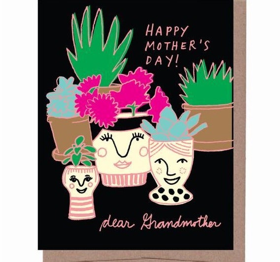 Grandma Vase Card
