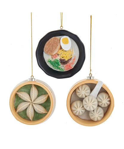 Asian Dumplings & Soup Ornament