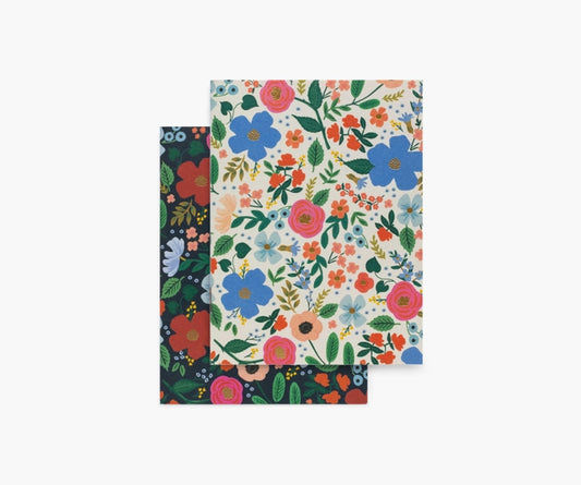 Wild Rose Pocket Notebook Set of 2