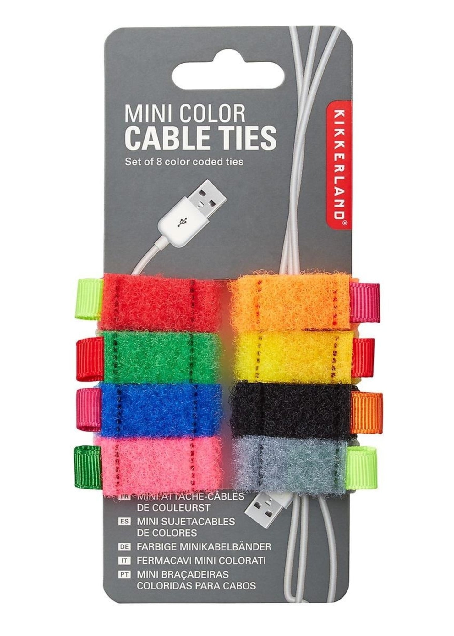 Cable Ties Mini Multi Colour