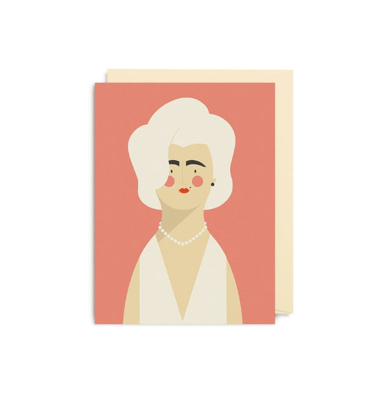 Mini Marilyn Monroe Card