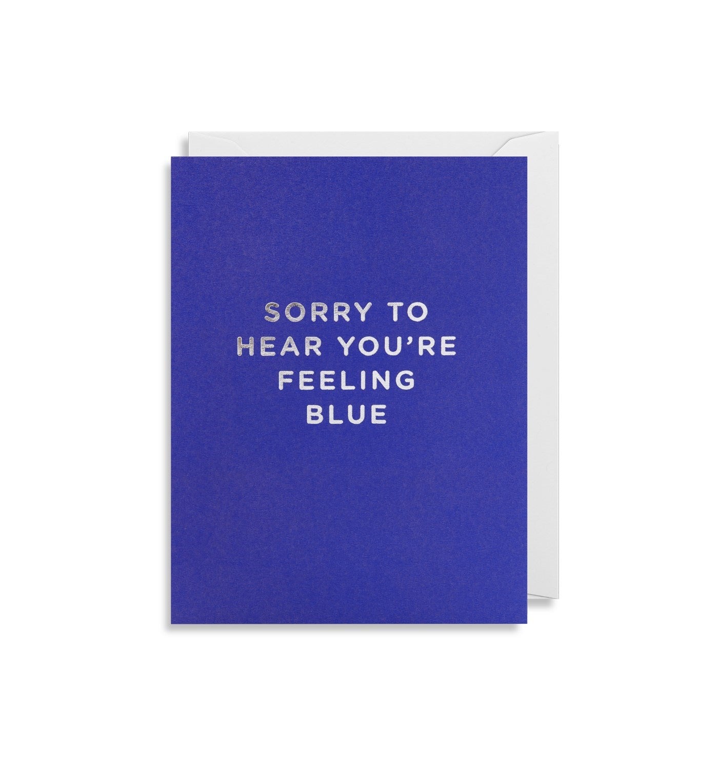 Mini Feeling Blue Sorry Card