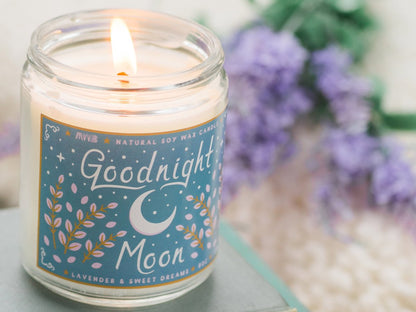 Goodnight Moon Candle