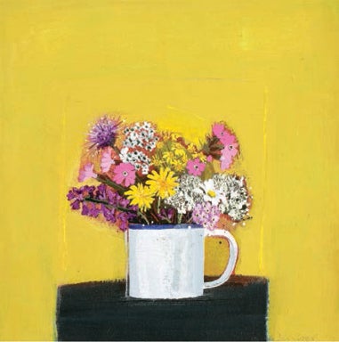 Wild Flowers Mown Grass Card