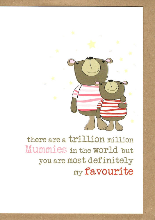 Dandelion Trillion Million Mummies Mother's Day Card