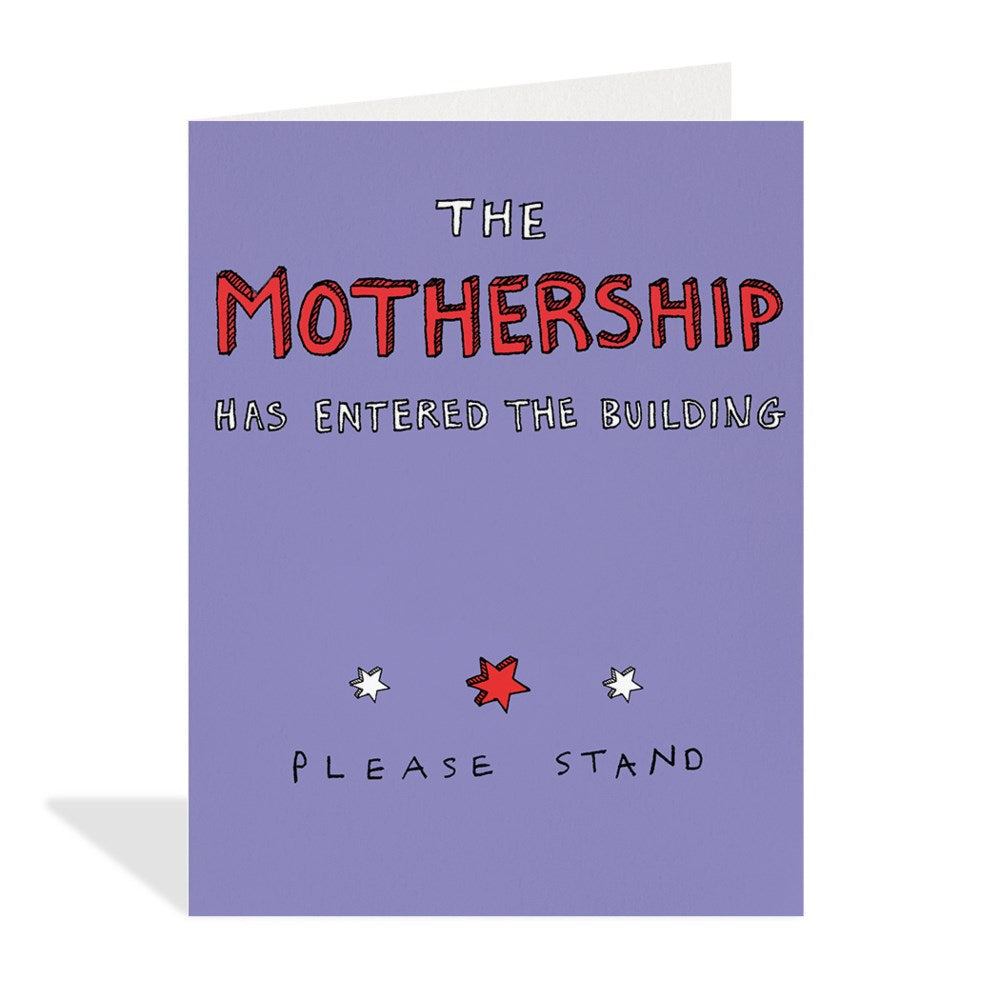 Poet & Painter Mothership Card