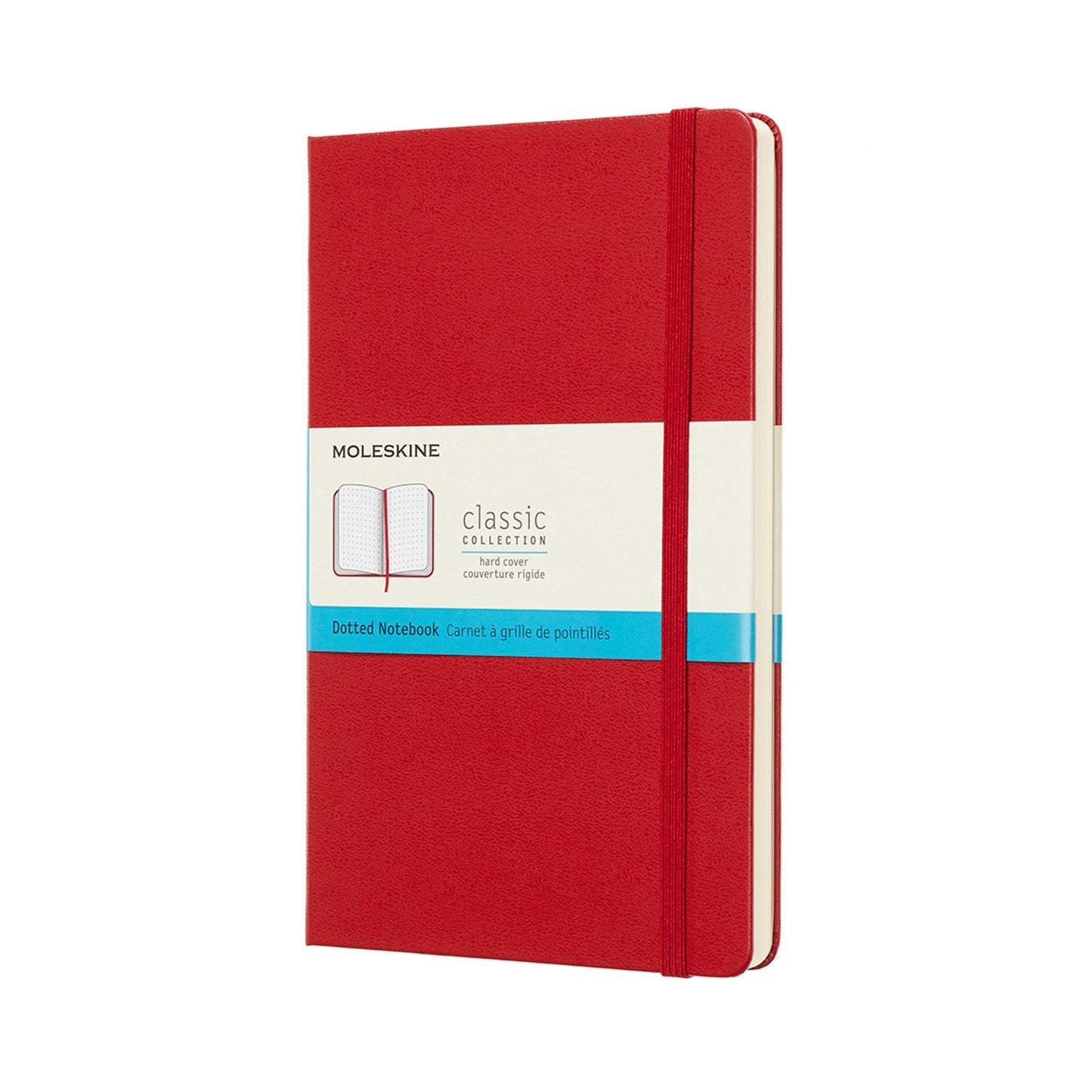 Classic Pocket Red Soft Cover Dot Notebook