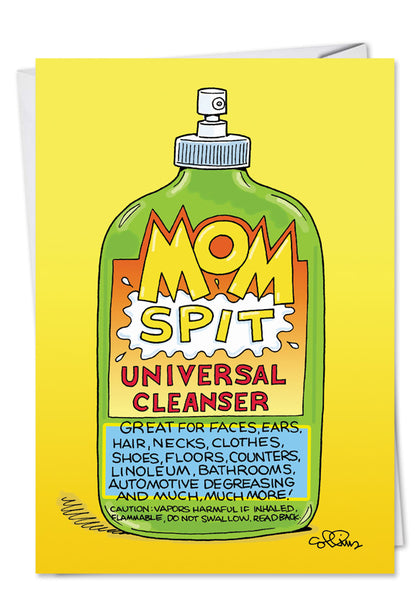 Spit Universal Cleanser Mother's Day Card